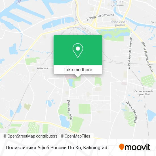 Поликлиника Уфсб России По Ко map