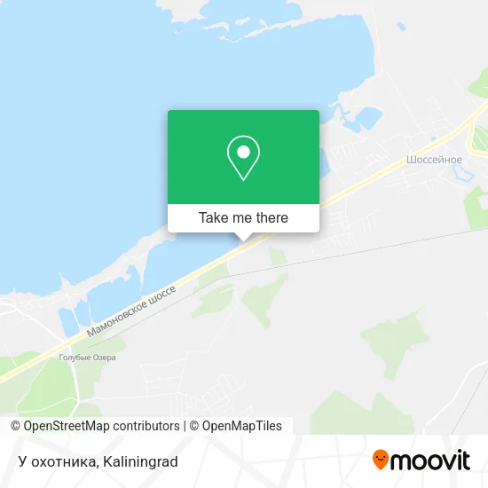 У охотника map