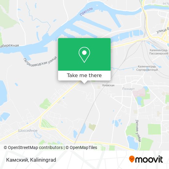 Камский map