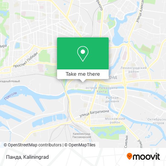 Панда map