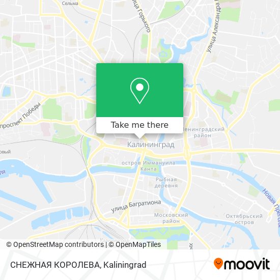 СНЕЖНАЯ КОРОЛЕВА map