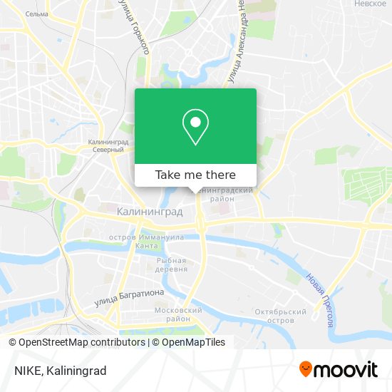NIKE map
