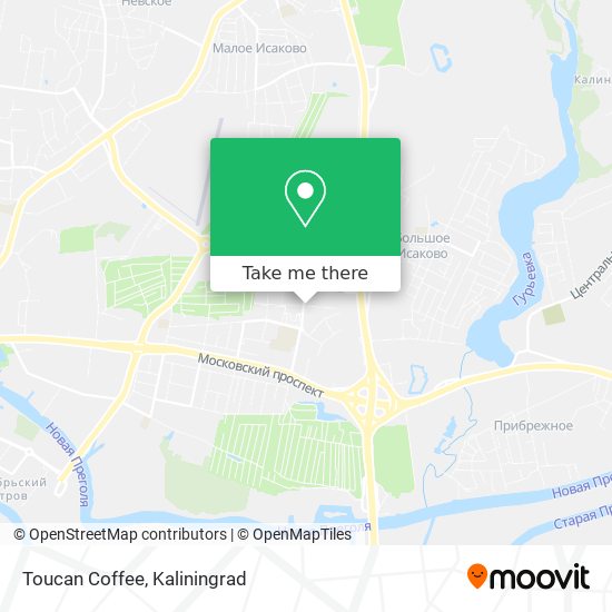 Toucan Coffee map