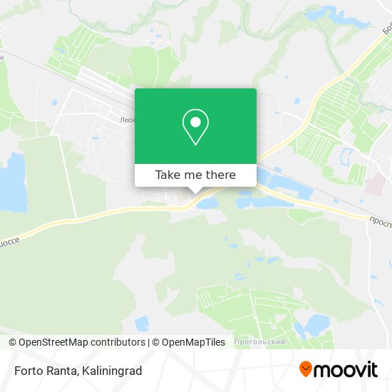 Forto Ranta map