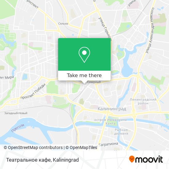 Театральное кафе map