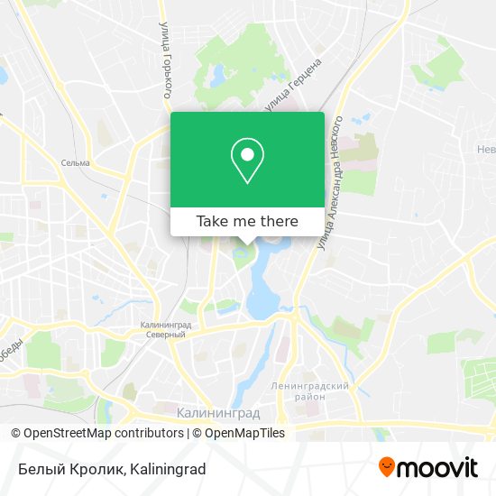 Белый Кролик map
