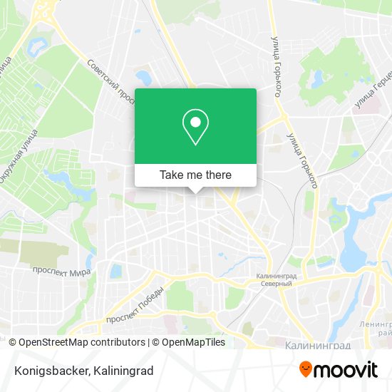Konigsbacker map