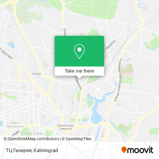 ТЦ Галерея map