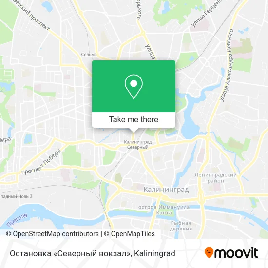 Остановка «Северный вокзал» map