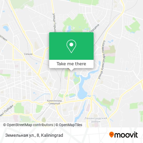 Земельная ул., 8 map