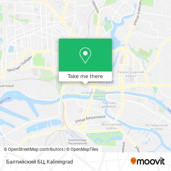 Балтийский БЦ map