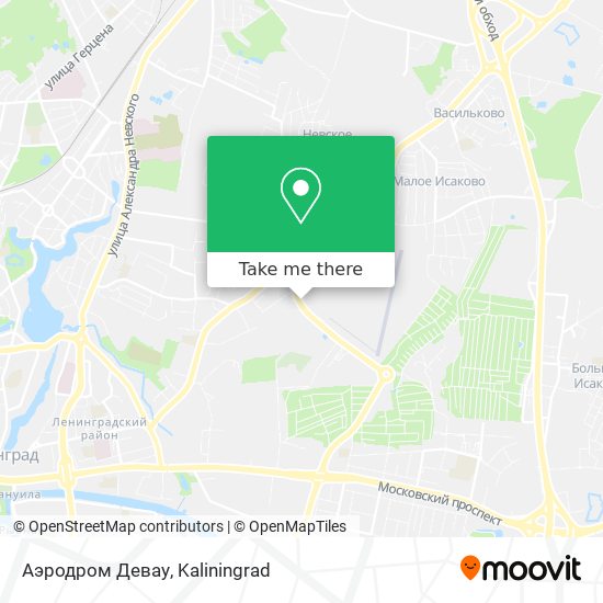 Аэродром Девау map