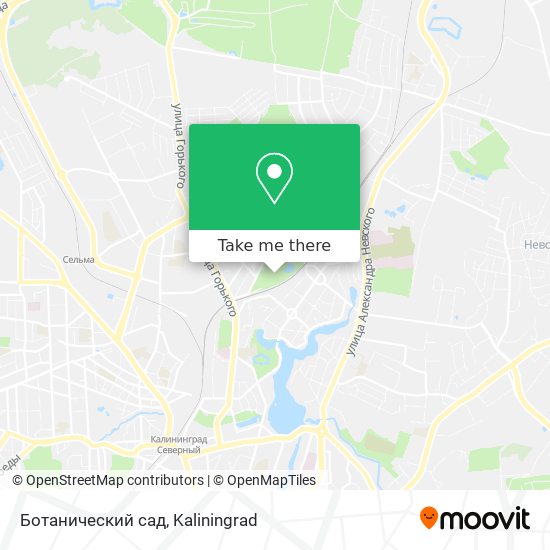Ботанический сад map