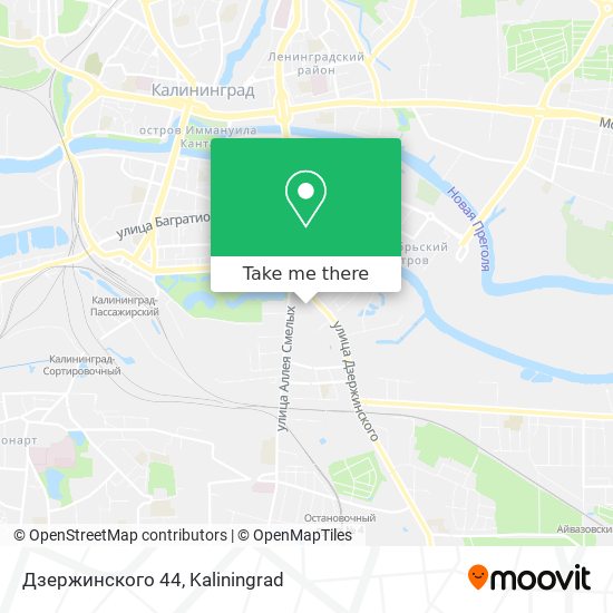 Дзержинского 44 map
