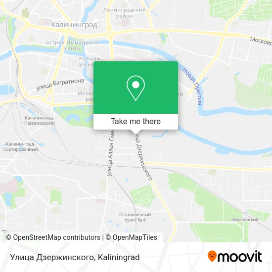 Улица Дзержинского map