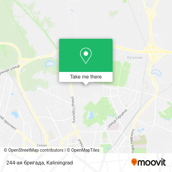 244-ая бригада map