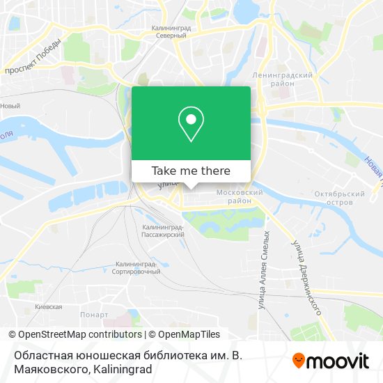 Областная юношеская библиотека им. В. Маяковского map