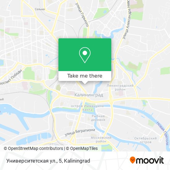 Университетская ул., 5 map