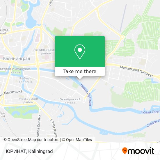 ЮРИНАТ map