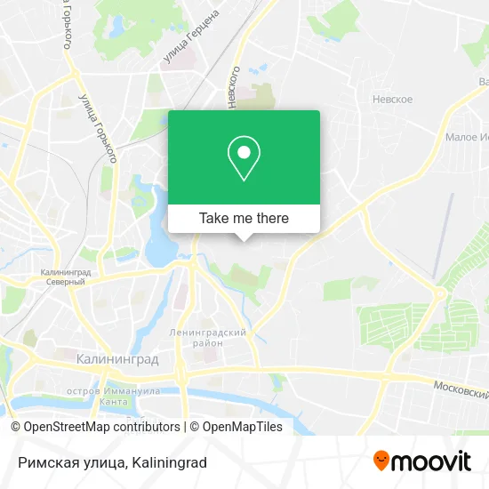 Римская улица map
