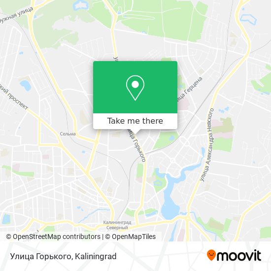 Улица Горького map