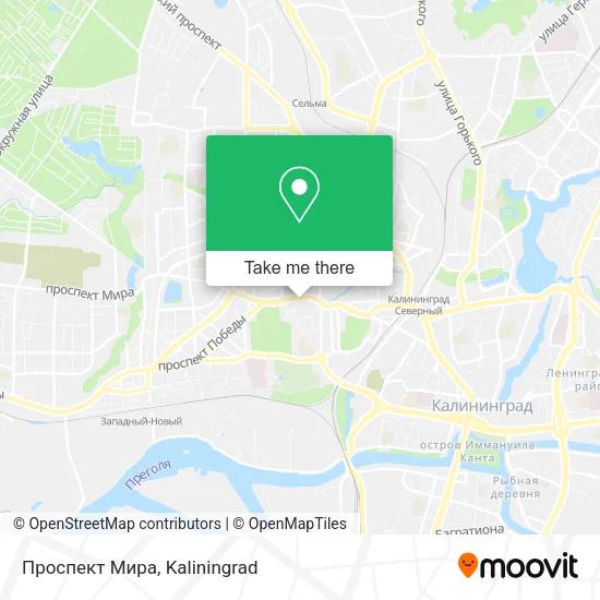 Проспект Мира map