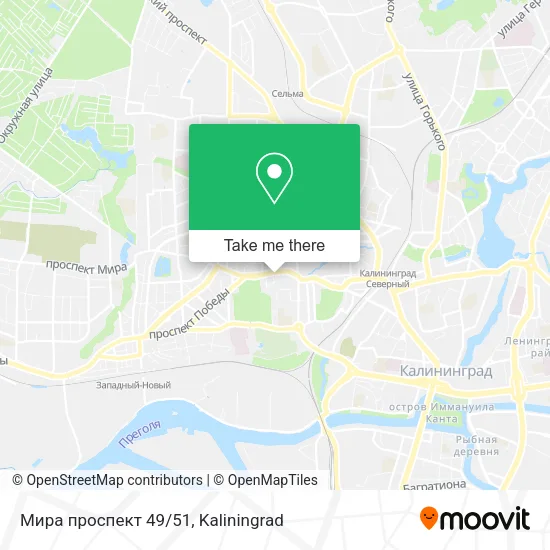 Мира проспект 49/51 map