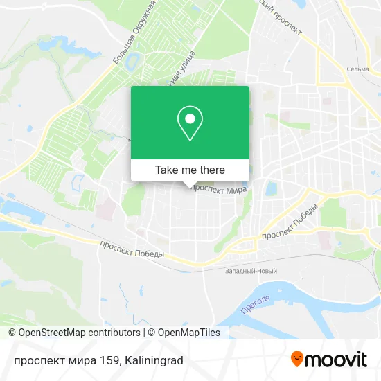 проспект мира 159 map