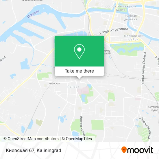 Киевская 67 map