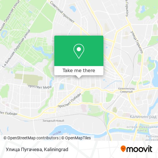 Улица Пугачева map