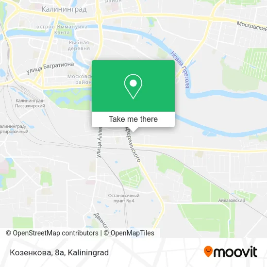 Козенкова, 8а map
