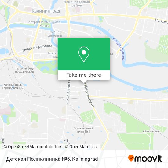 Детская Поликлиника №5 map