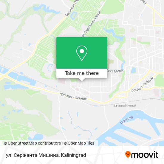 ул. Сержанта Мишина map