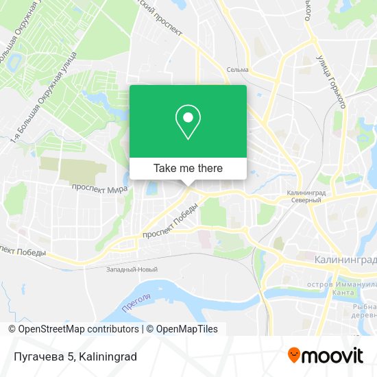 Пугачева 5 map