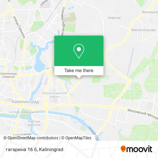 гагарина 16 б map