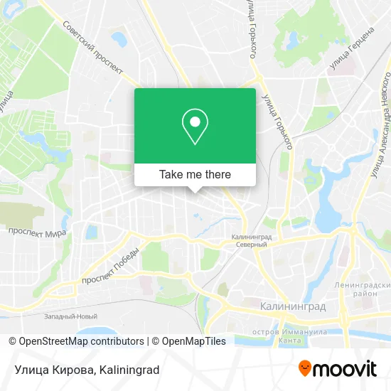 Улица Кирова map