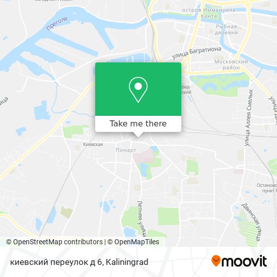 киевский переулок д 6 map