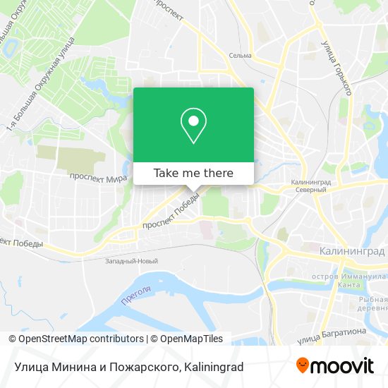 Улица Минина и Пожарского map