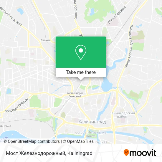 Мост Железнодорожный map