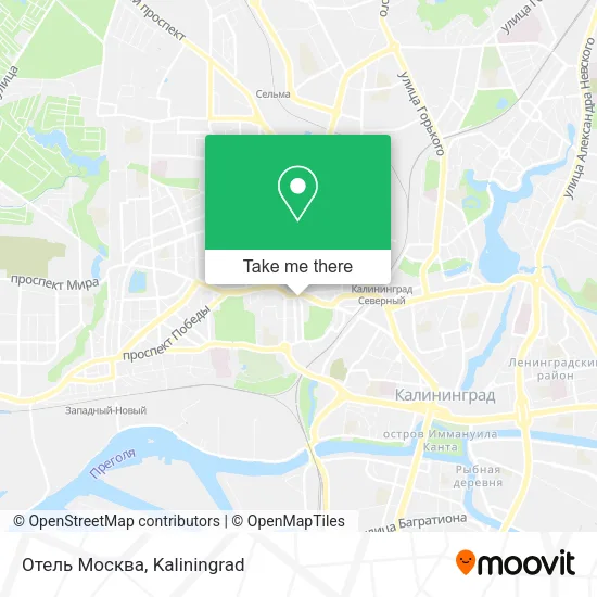 Отель Москва map