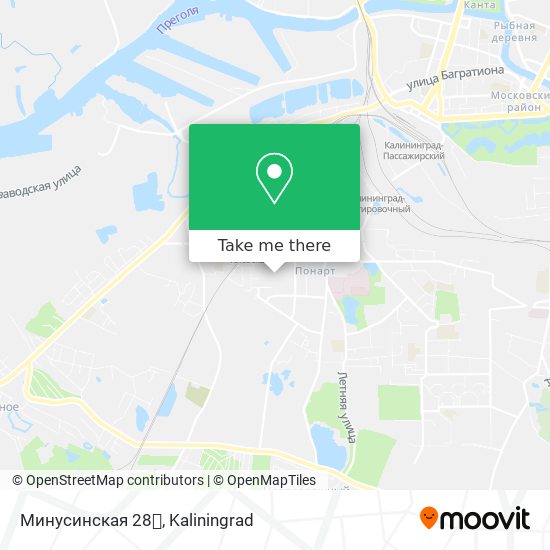 Минусинская 28🏩 map