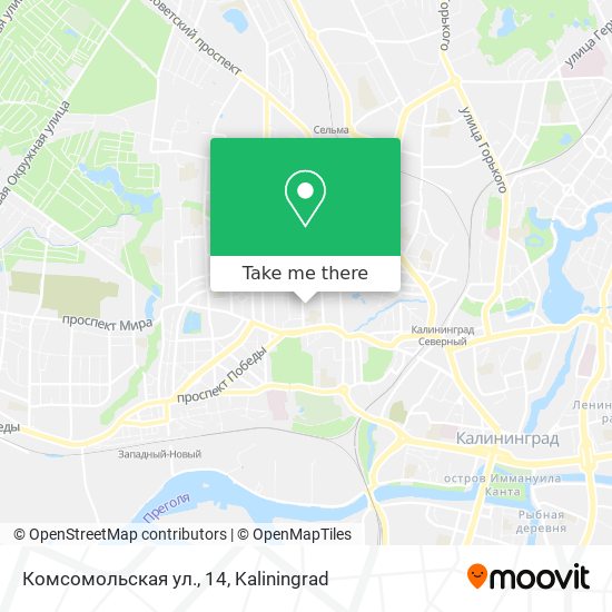 Комсомольская ул., 14 map