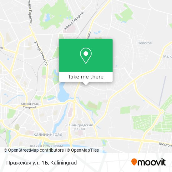 Пражская ул., 1Б map