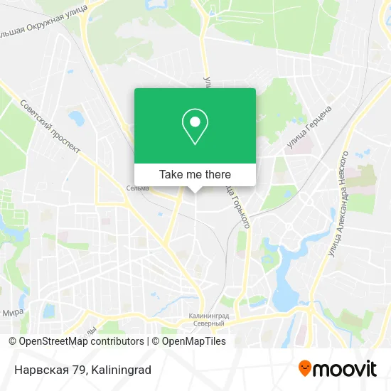 Нарвская 79 map