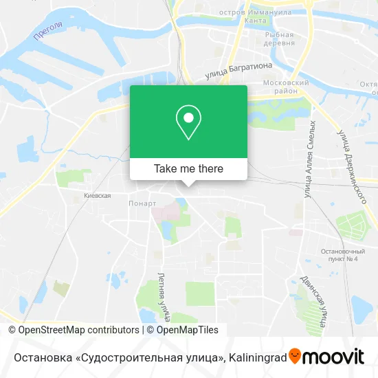 Остановка «Судостроительная улица» map