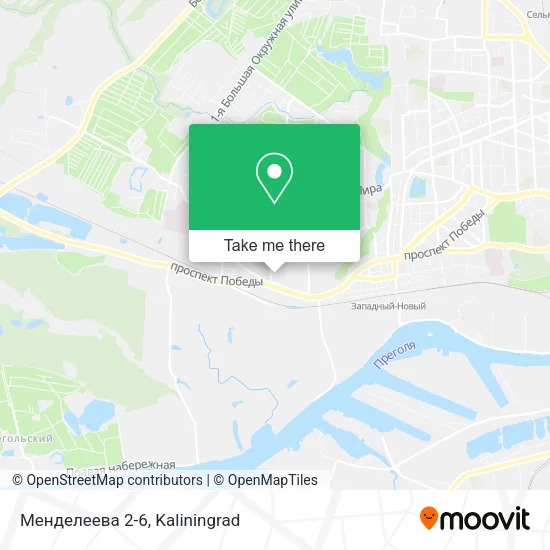 Менделеева 2-6 map