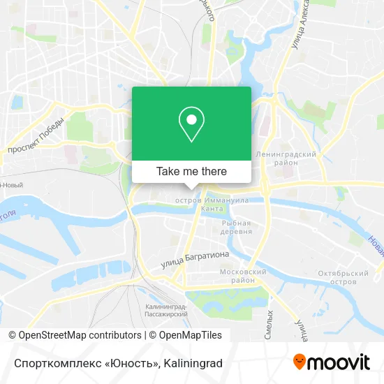 Спорткомплекс «Юность» map
