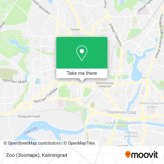 Zoo (Зоопарк) map