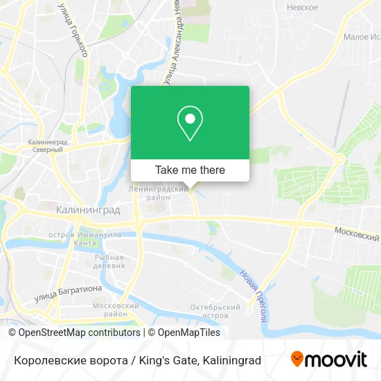 Королевские ворота / King's Gate map