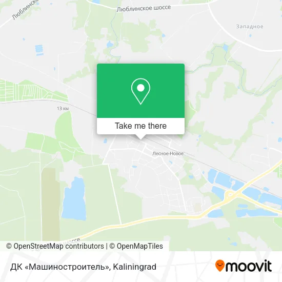 ДК «Машиностроитель» map